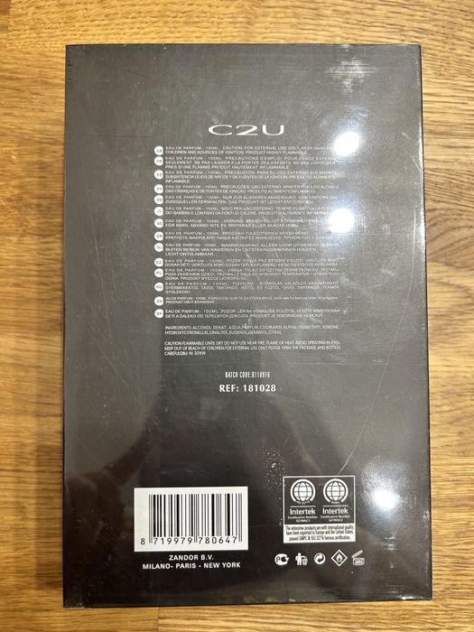 Perfumy męskie zegarek