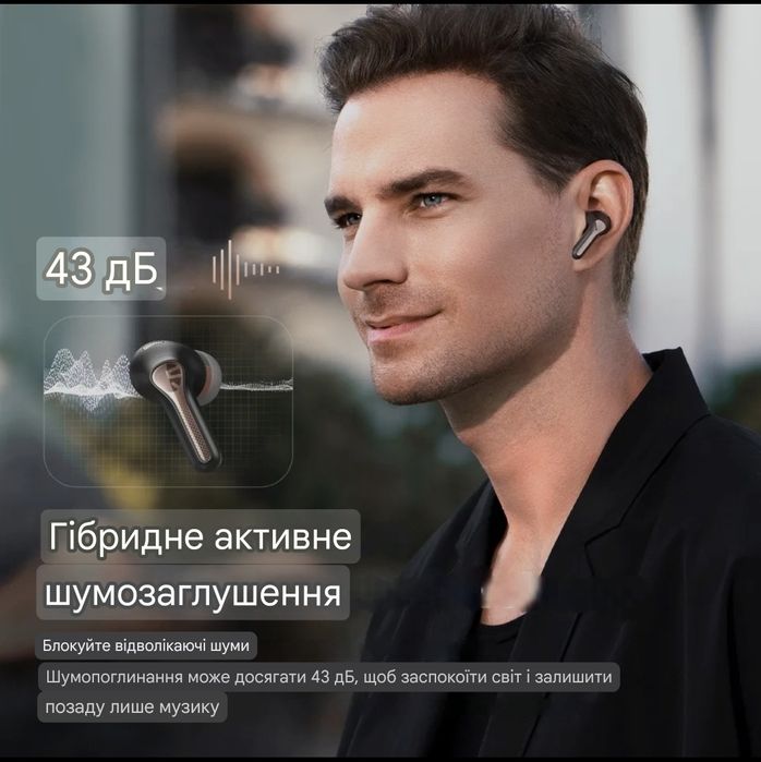 LDAC/Нові SoundPeats Capsule 3 Pro Black