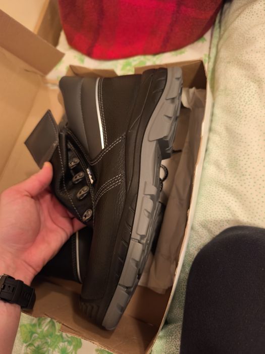 Buty robocze zimowe PPO z futrem r44