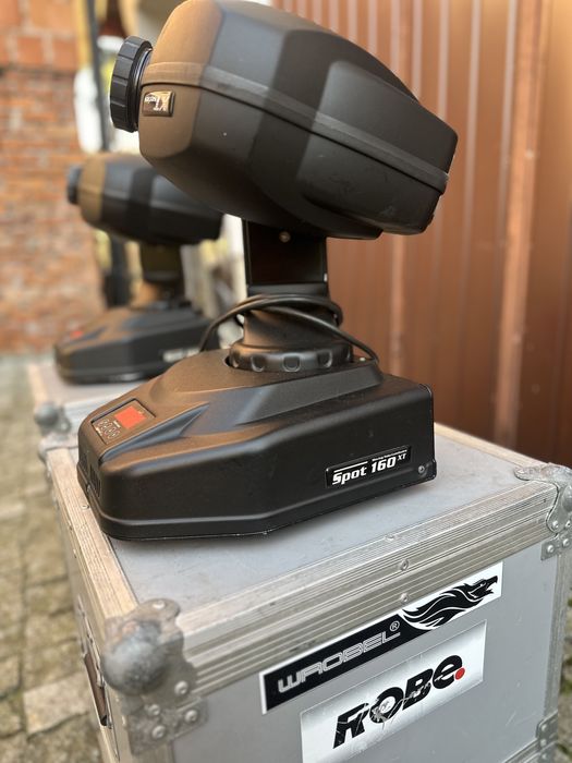 Głowy ruchome Robe Spot 160 XT case - sprawne. Fractal Showtec DMX