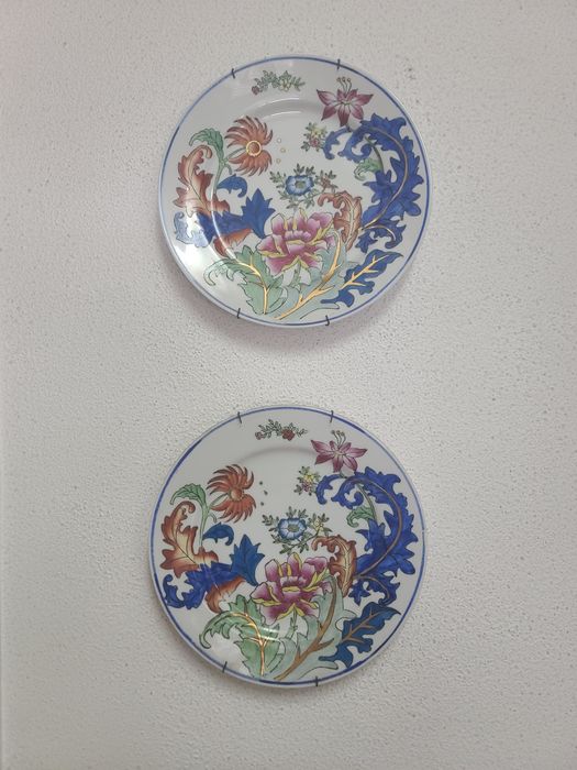 2 pretos porcelana