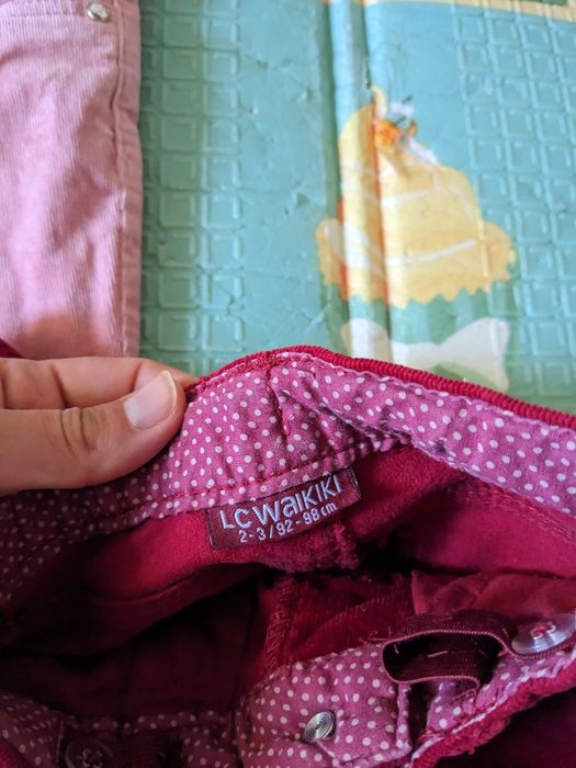 Продам вельветы ,штаны Waikiki 2-3г