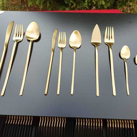 FAQUEIRO DOURADO com 130 pçs - Elegância e Alta Qualidade*NOVO*