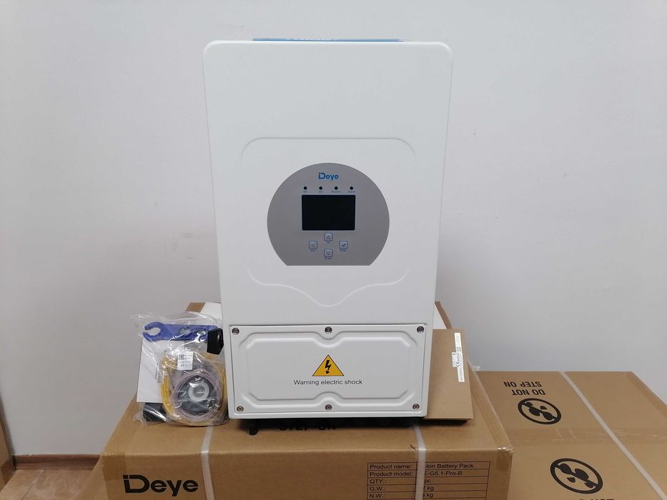 Інвертор гібридний 6kW Deye SUN-6K-SG05LP1-EU-AM2-P, однофазний 6кВт