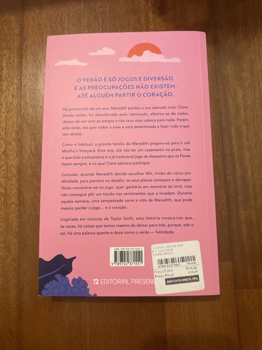 Livro O verão em que quebramos todas as regras
