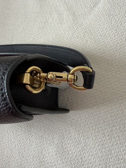 Сумка Coach Tabby чорна шкіряна 26 см
