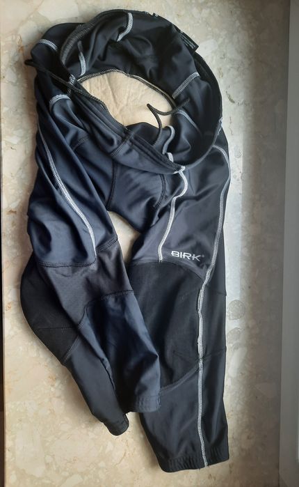 Getry leginsy rybaczki sportowe kolarskie męskie BIRK Bike Wear r. L