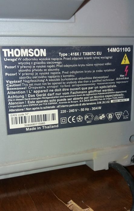 Телевізор THOMSON 418X