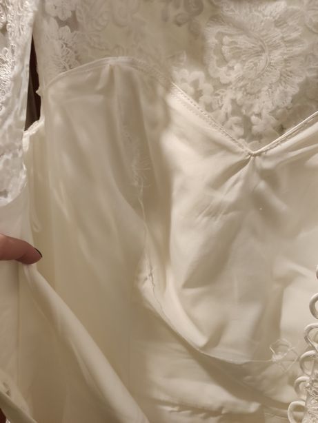 Suknia ślubna, gorsetowa, piekna, rozm 40-42 wzrost178 PIĘKNA