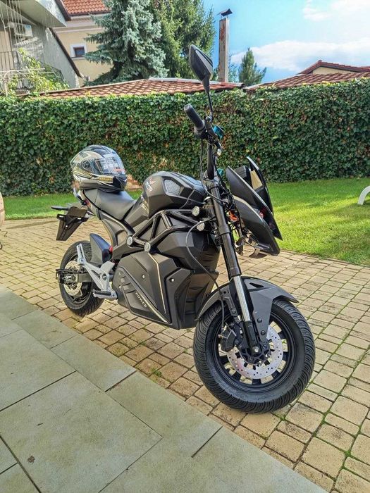 Электромотоцикл PYTHON Электробайк 2800W, шлем в подарок, гарантия 12