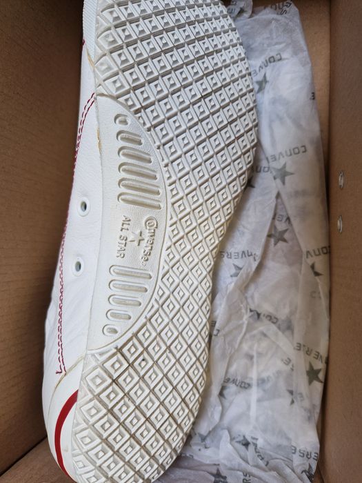 Converse białe skórzane trampki rozmiar 37