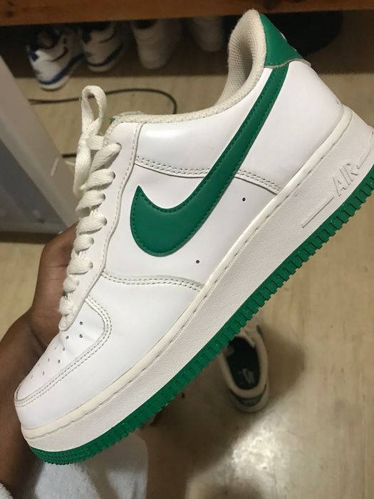 Vendo Nike Air Force 1, Green-White