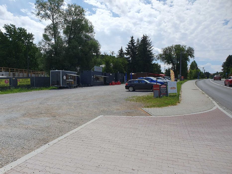 Wynajmę miejsce na placu - Kraków ul. Myślenicka - bardzo duży ruch