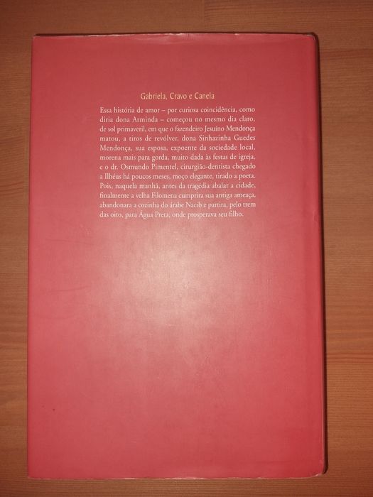 C " Gabriela, Cravo e Canela " Jorge Amado (optimo estado)