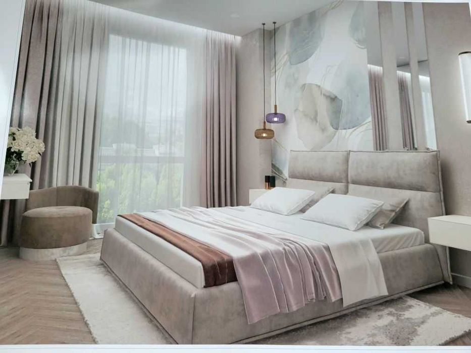 Продам 4к квартиру 104м новострой ЖК Geneve Женева Центр 3 спальни - View 2