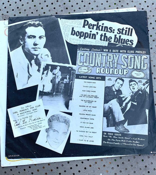 Carl Perkins – Ol' Blue Suede's Back LP