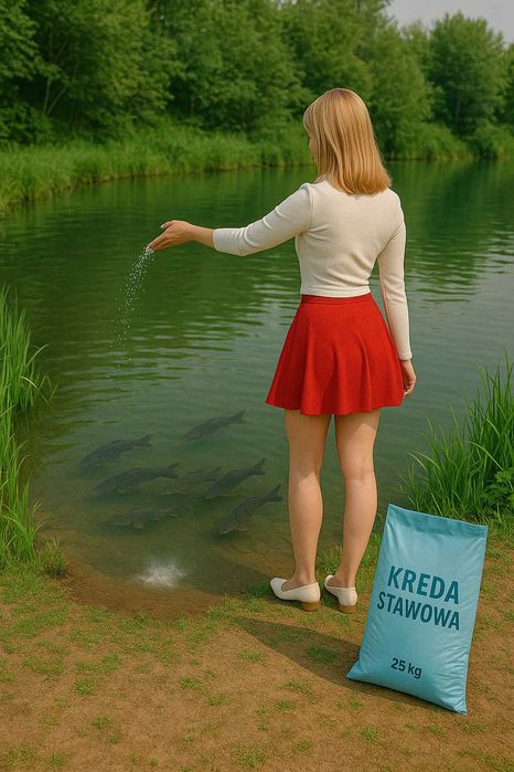 Kreda stawowa reguluje ph bezpieczna dla ryb zmniejsza glony, antyglon