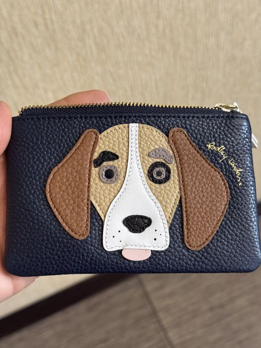 Гаманець для монет radley london з натуральної шкіри
