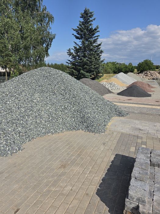 Pospółka piasek Żwir kostka granitowa