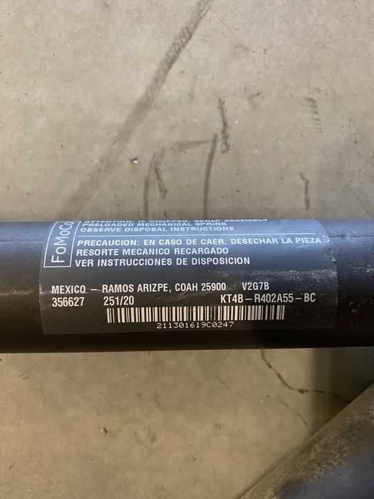 Automatyczne siłowniki klapy bagażnika ford edge