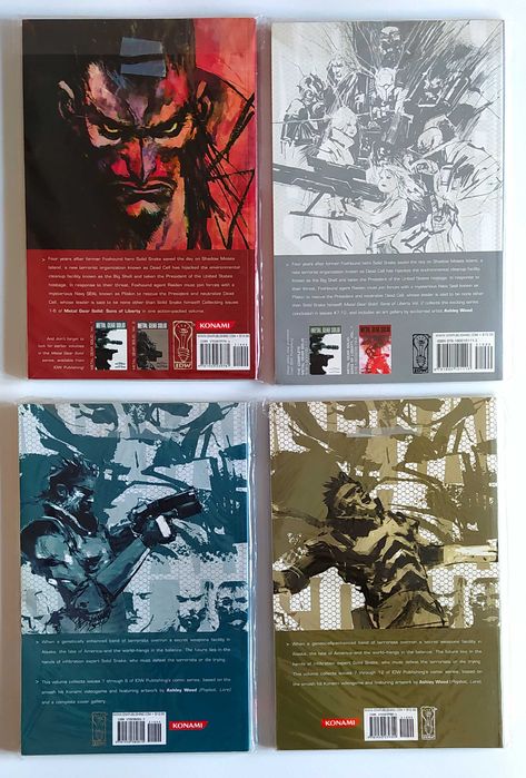 Livros BD IDW Metal Gear Solid
