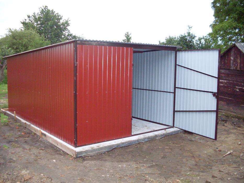 MP/ Garaż na budowę 3x5 - kolor 2 gatunek