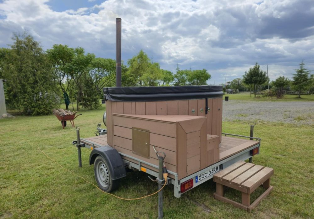 Balia mobilna, jacuzzi bania na wynajem