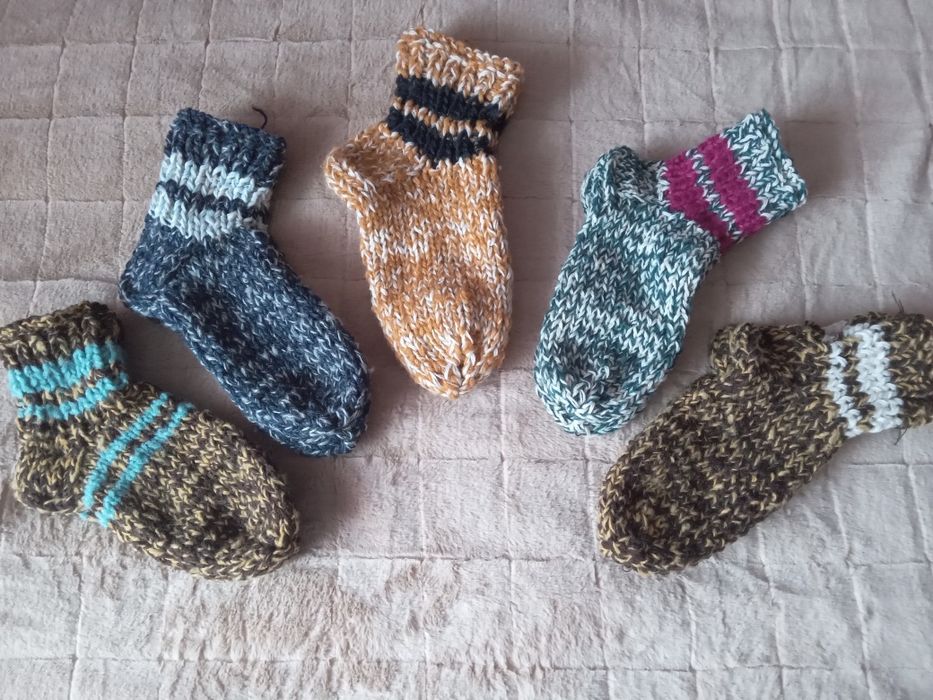 Вязані шкарпетки 41-45розміру