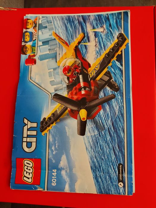 Lego City samolot 60144 kompletny + instrukcja