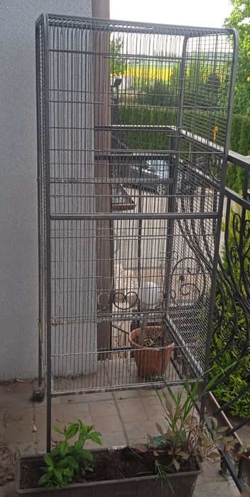 Duża klatka dla papug