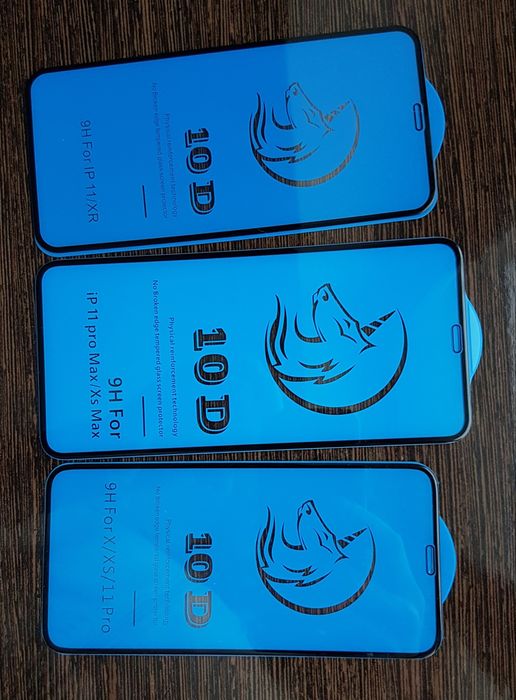 Защитное стекло 10D Iphone Айфон 11 12 14 Pro max опт