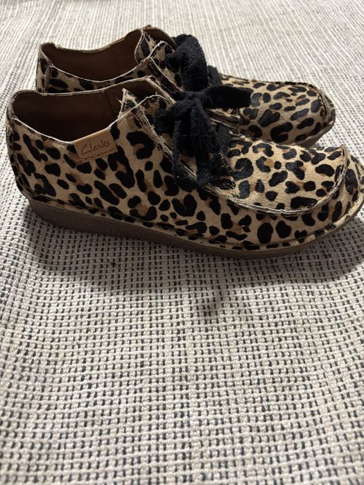 Леопардові Clarks шкіра