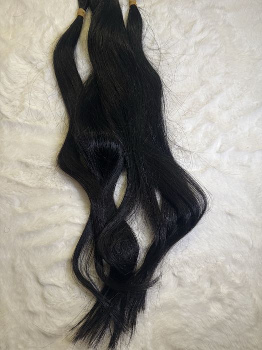Cabelo humano peruca 56cm