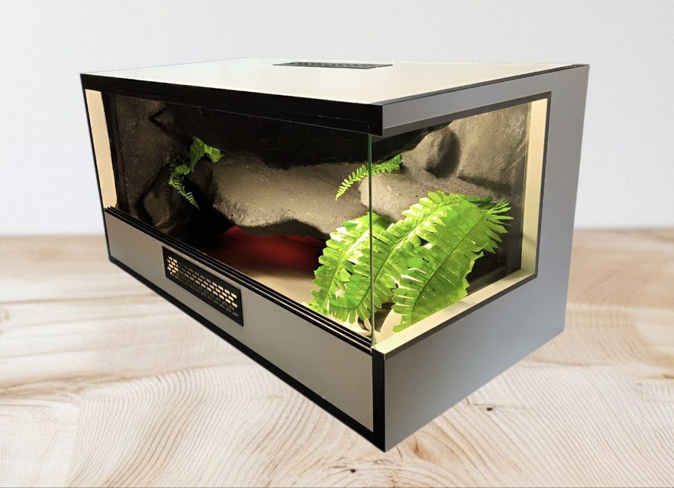 Terrarium meblowe 80x40x40cm gekon, wąż, agama