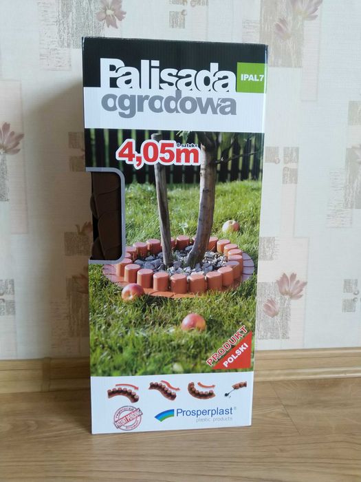 OKAZJA Palisada ogrodowa IPAL7 4,05 m obrzeża ogrodowe ipal 7 Wysyłam