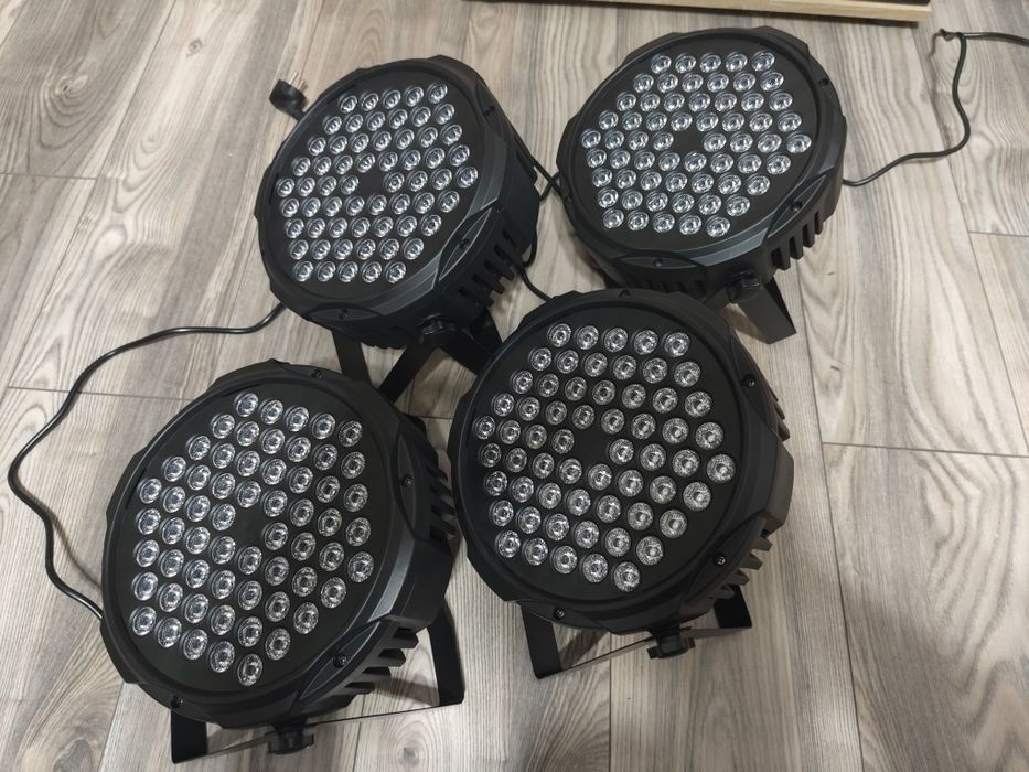 Najmocnieszy duzy Reflektor halogen sceniczny LED Par RGB 60x3W DMX