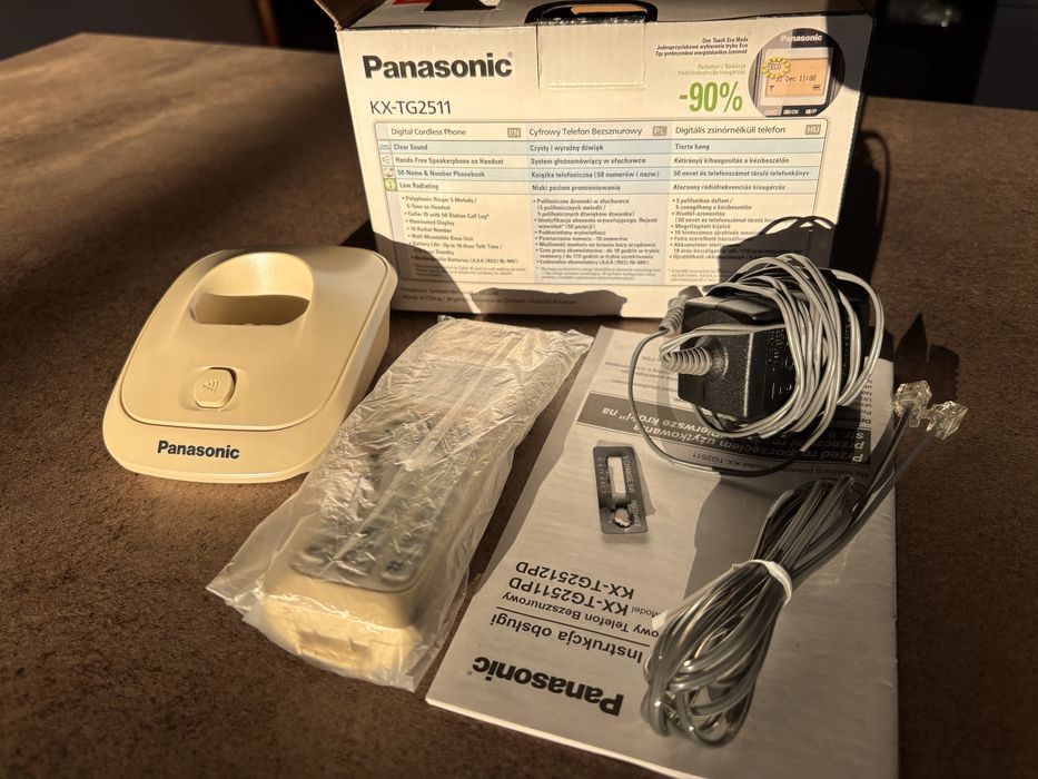 Telefon bezprzewodowy Panasonic KX-TG2511