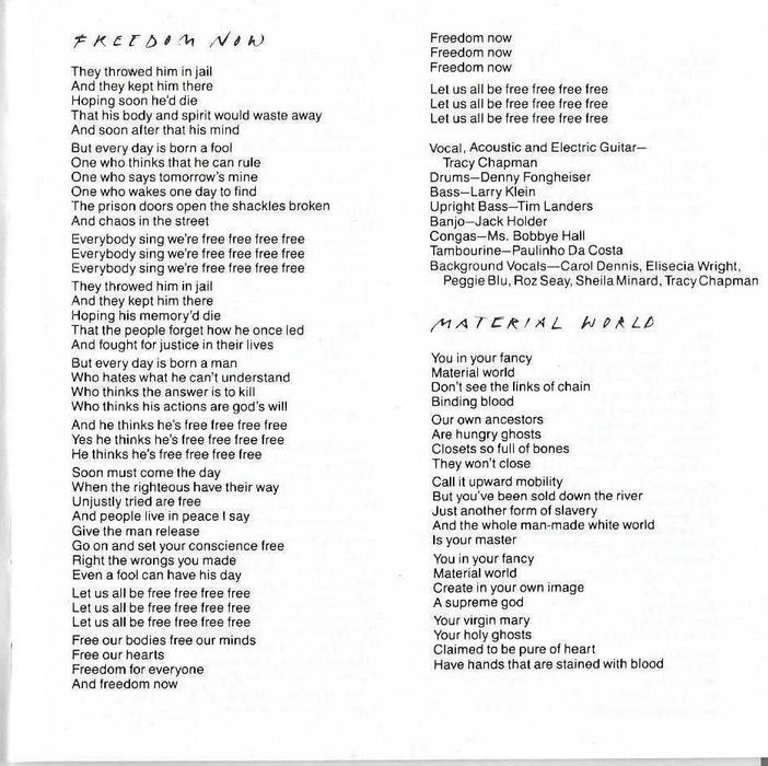 Tracy Chapman - - - - - Crossroads - - - - - CD