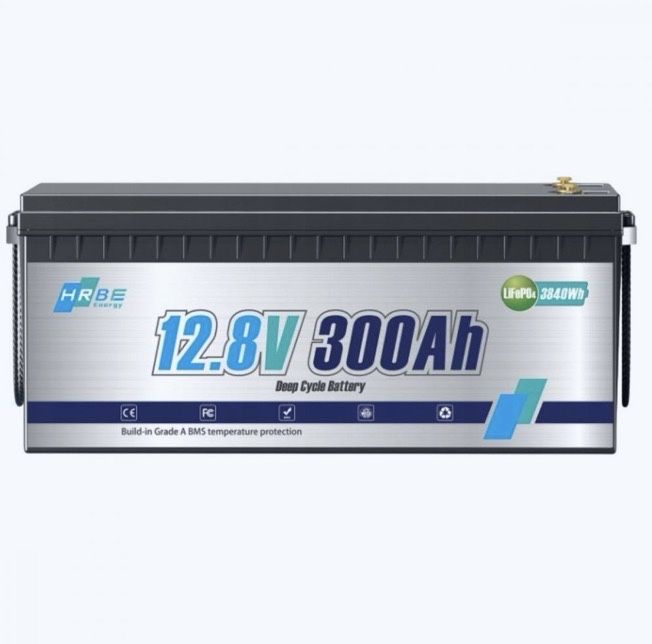 Аккумулятор LifePO4 литий-железо-фосфат батарея ДБЖ 12v 300A 3.84кВт/ч