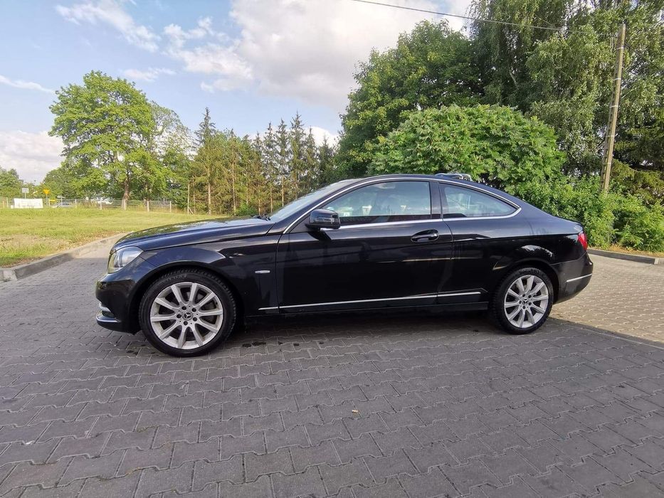 Mercedes-Benz Klasa C Mercedes w204 coupe, salon polska
