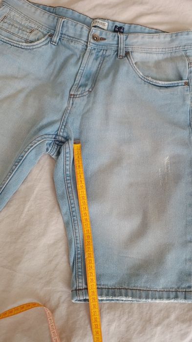 Джинсові шорти чоловічі STRAIGHT 34р.