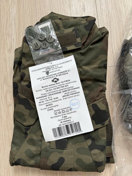 Mundur polowy wzór 124 P/Mon rozmiar S/L