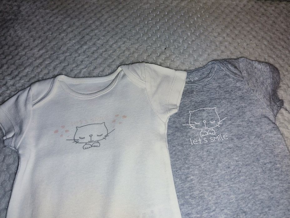 Body z krótkim rękawem 2szt Cool Club rozmiar 68