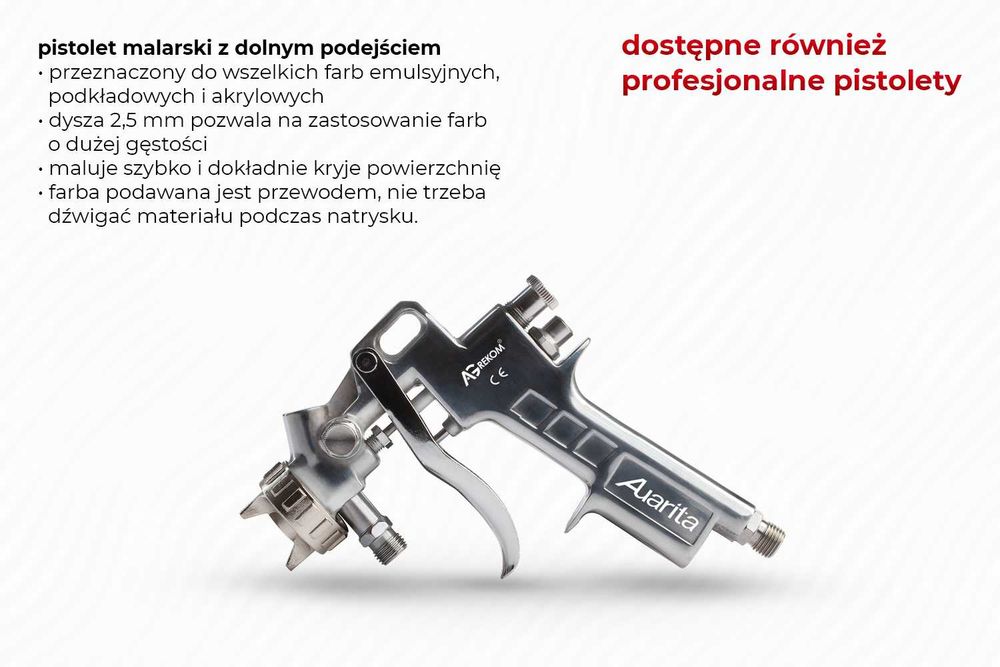 agregat do tynków gładzi malowania pistolet natryskowy na 120 kg masy