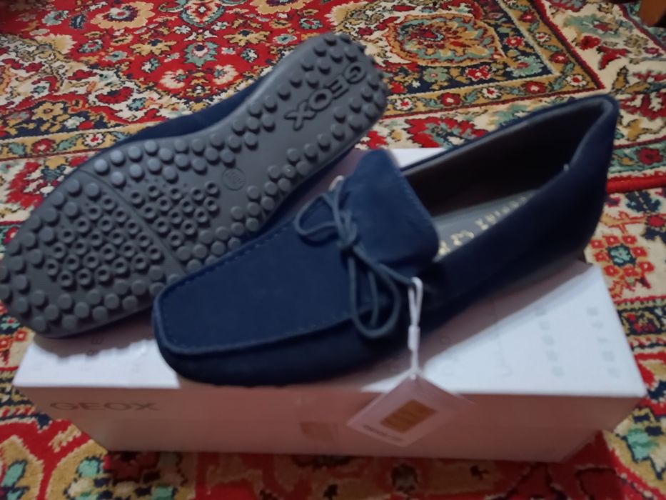 Мужские лоферы , Geox, 27-27,5 см. Оригинал