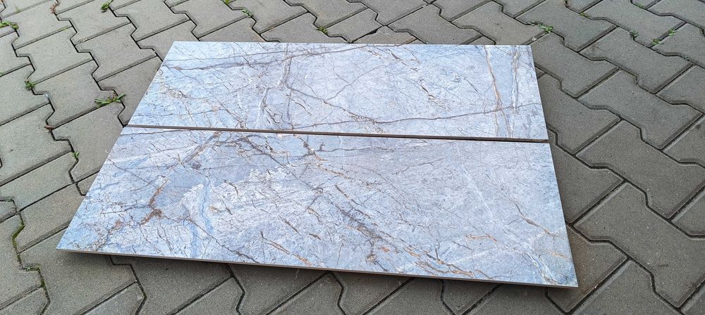 Glazura ścienna błyszcząca Wyprzedaż Azzardo Verde 30x90x8 Gat.1