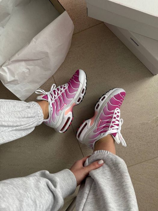 Кросівки Кроссовки Nike AIR MAX PLUS Pink Розовый Рожевий Кросовки демісезон