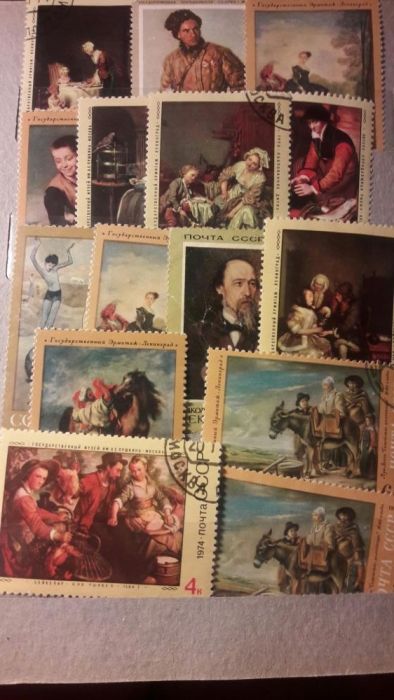 Марки разной тематики