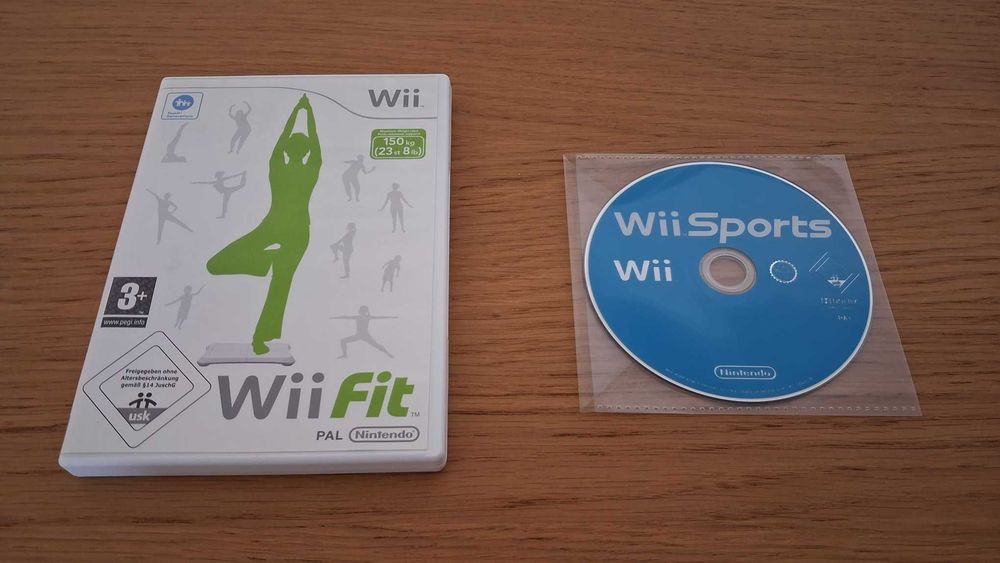 Pack Nintendo Wii Branca + Wii Balance Board + Jogos Wii Sports e Wii Fit
