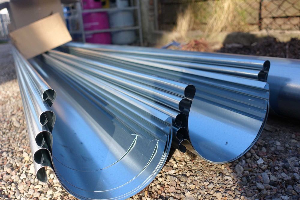 Rynna Ocynkowana Rynny Ocynk 125 (280) od ręki!